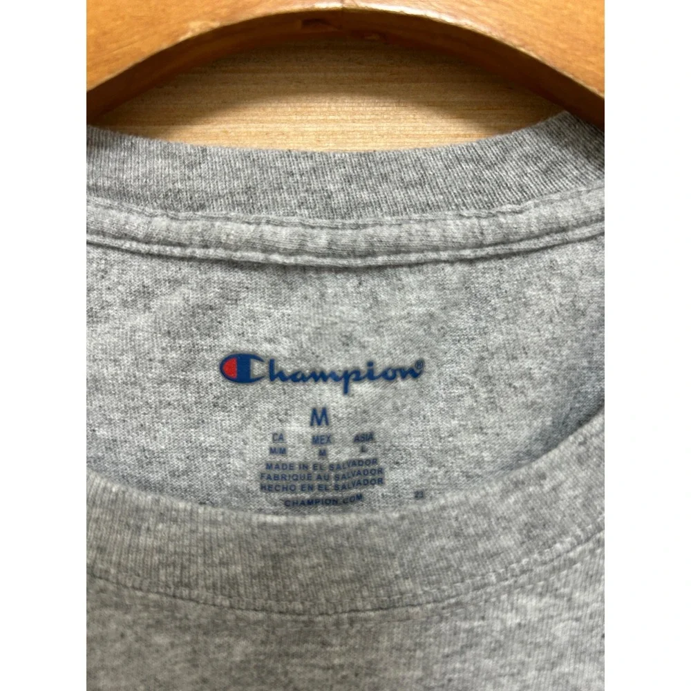 Champion LSU Tigers Gray Graphic T-Shirt Mens Medium Louisiana State University - Picture 2 of 5